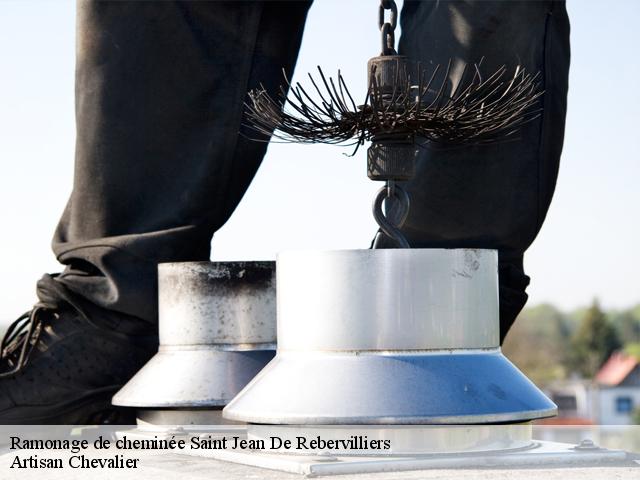 Ramonage de cheminée  saint-jean-de-rebervilliers-28170 Artisan Chevalier