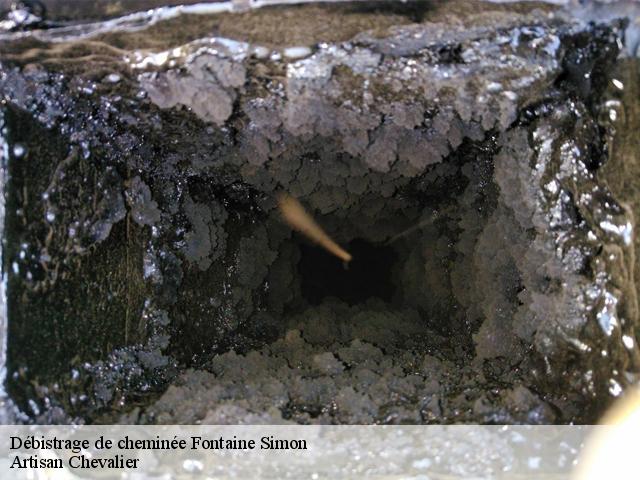 Débistrage de cheminée  fontaine-simon-28240 Artisan Chevalier